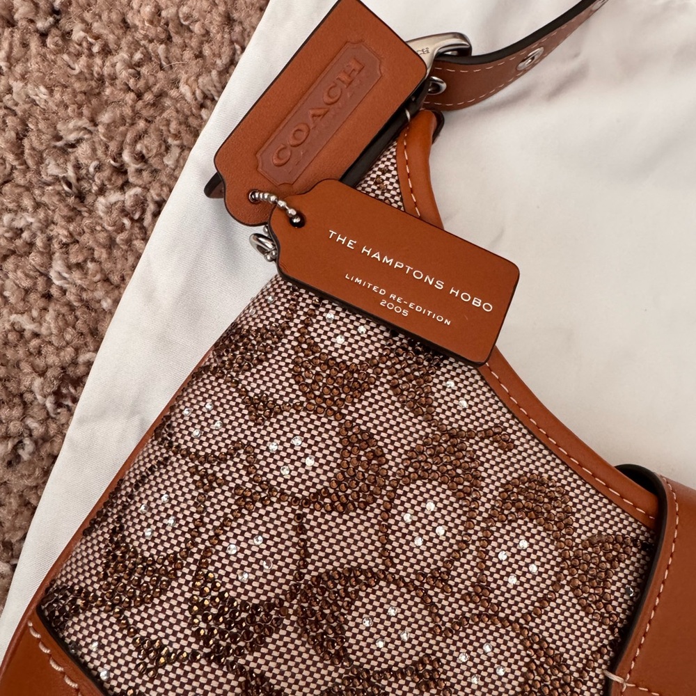 Coach Hampton Crystal Hobo Bag - Picture 5 of 6